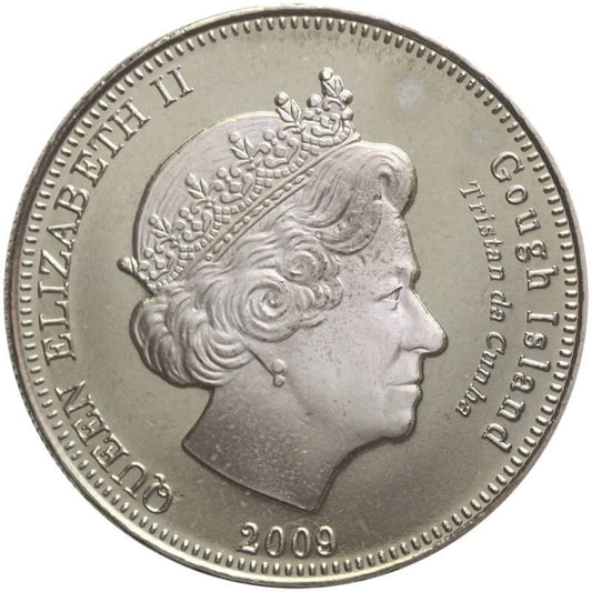 1 Crown - Tristan da Cunha 2009, Sokół wędrowny