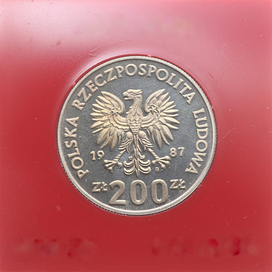 200 zł 1987 Igrzyska XXIV Olimpiady - Tenisistka