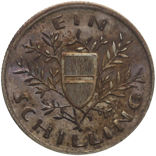 Austria 1 szyling, 1925, srebro