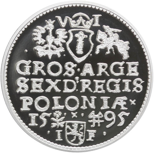 Replika Szóstak Zygmunta III Wazy, platerowana