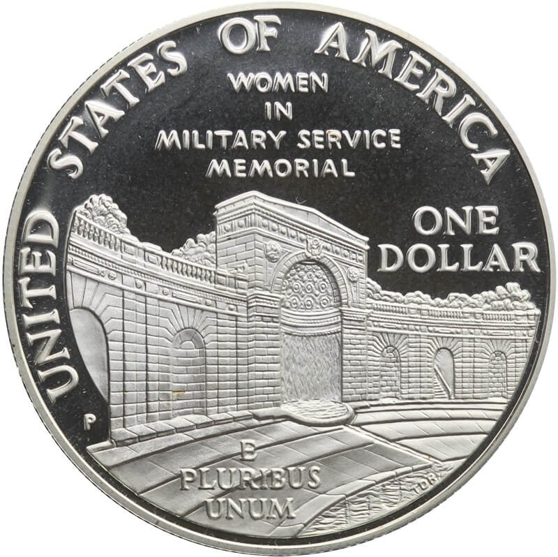 1 dolar, 1994 Kobiety w służbie wojskowej dla Ameryki