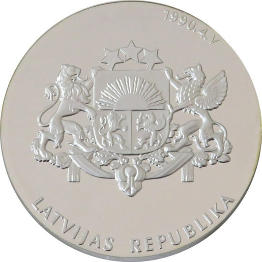 1 lats, Łotwa - Odrodzenie Państwa Łotewskiego, 2007