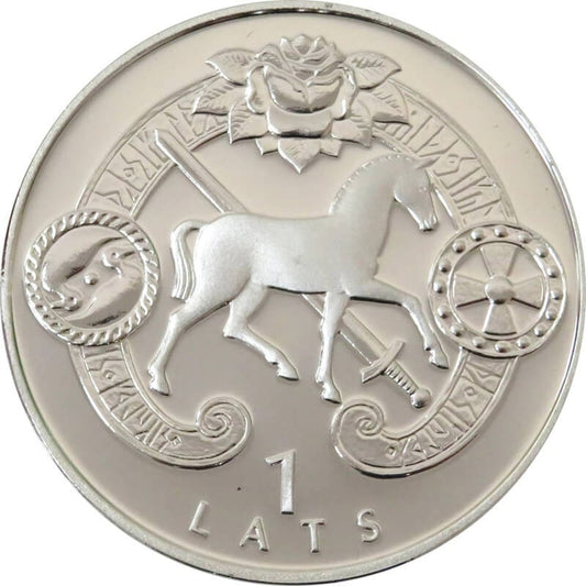 1 lats, Łotwa -Sigulda, 2007