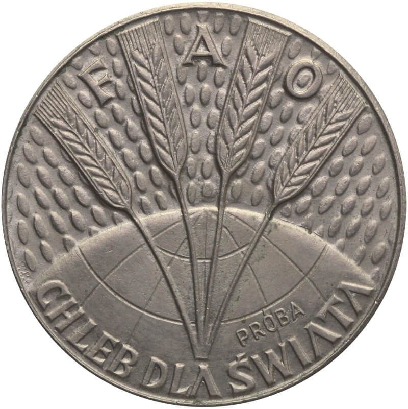 10 zł, FAO - Chleb dla Świata - próba