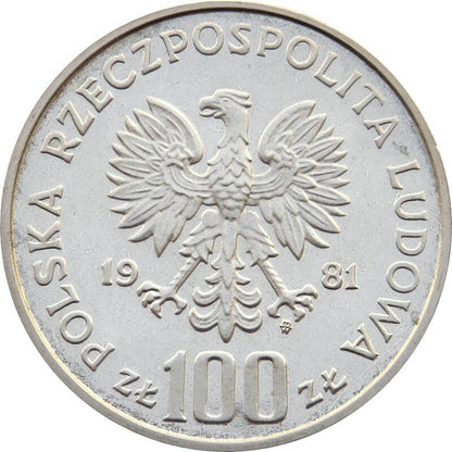 100 zł, Władysław Sikorski, 1981 r, stan 1