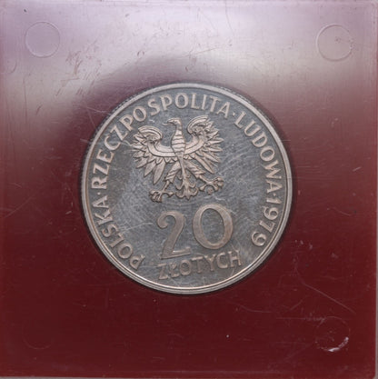 20 złotych, 1979 Pomnik Polskiego Centrum Zdrowia Dziecka
