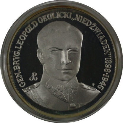 200 000 zł, Gen. Leopold 'Niedźwiadek' Okulicki, 1991 r.