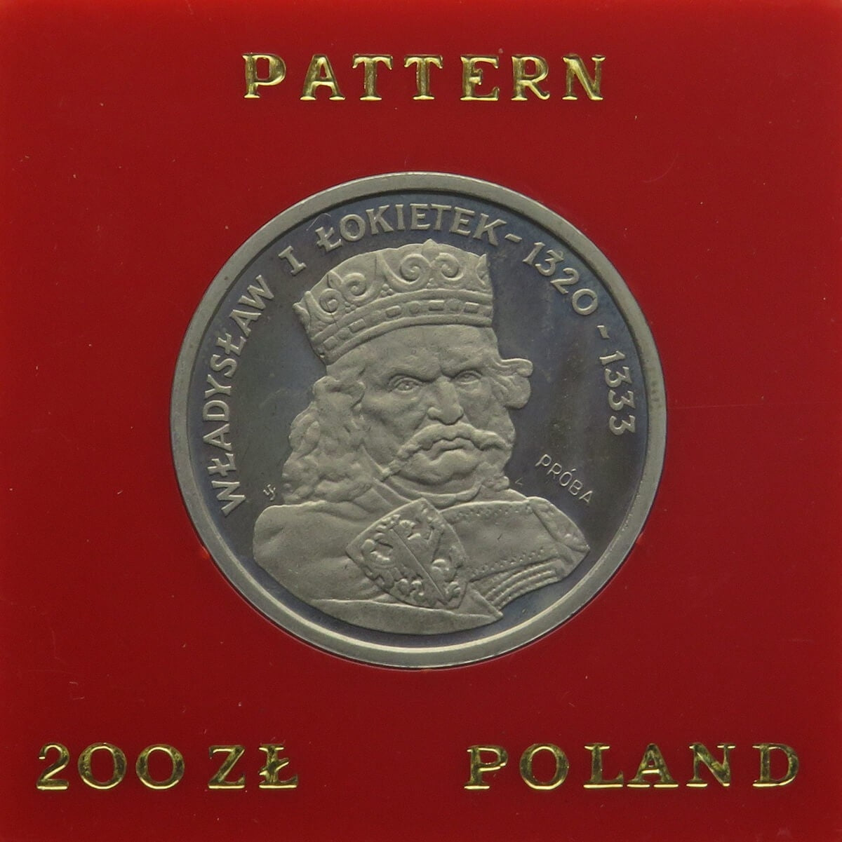 200 zł, Władysław I Łokietek - próba