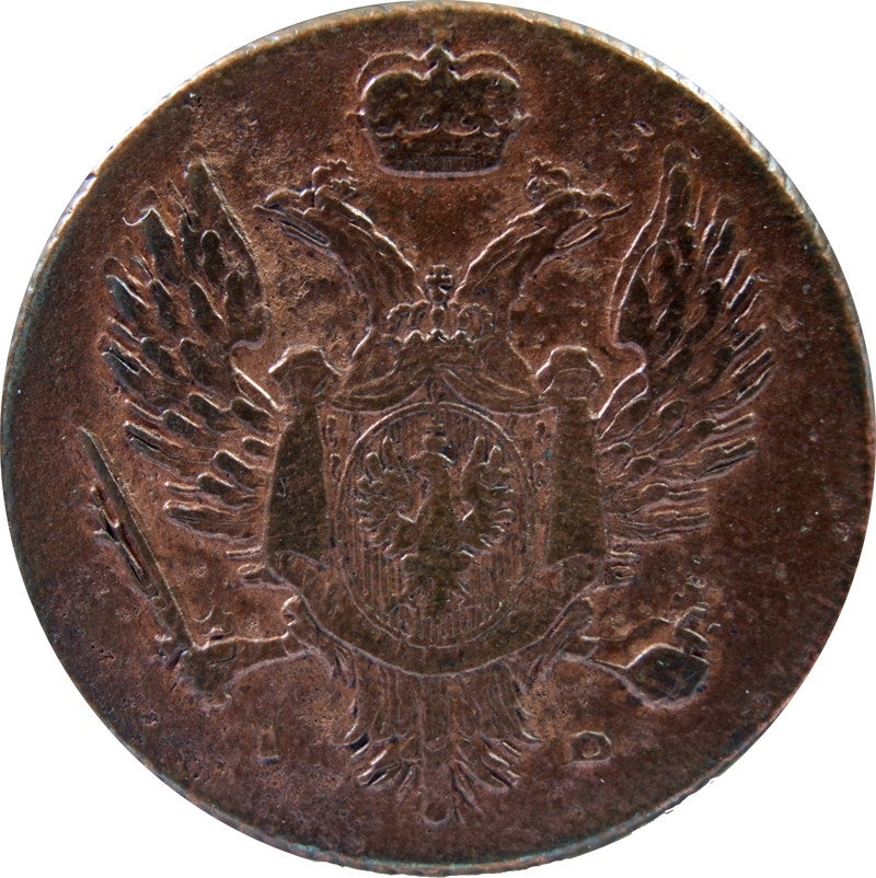 3 grosze. Królestwo Kongresowe 1818