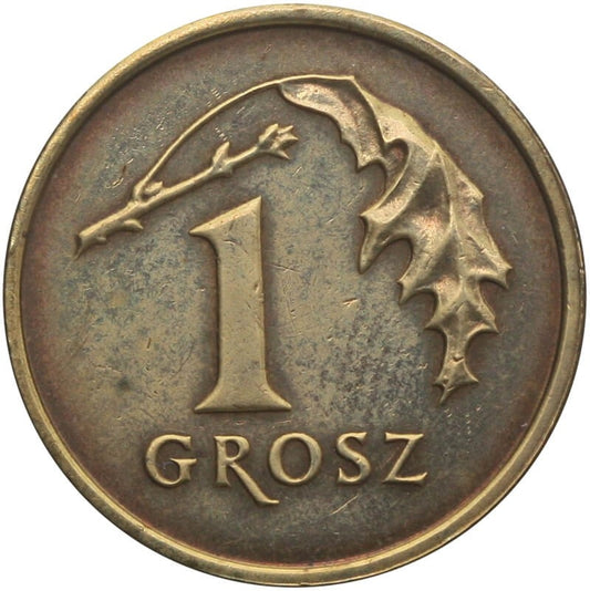 Destrukt, 1 grosz 2006, skrętka w lewo ~10 stopni, st. 1-/2+