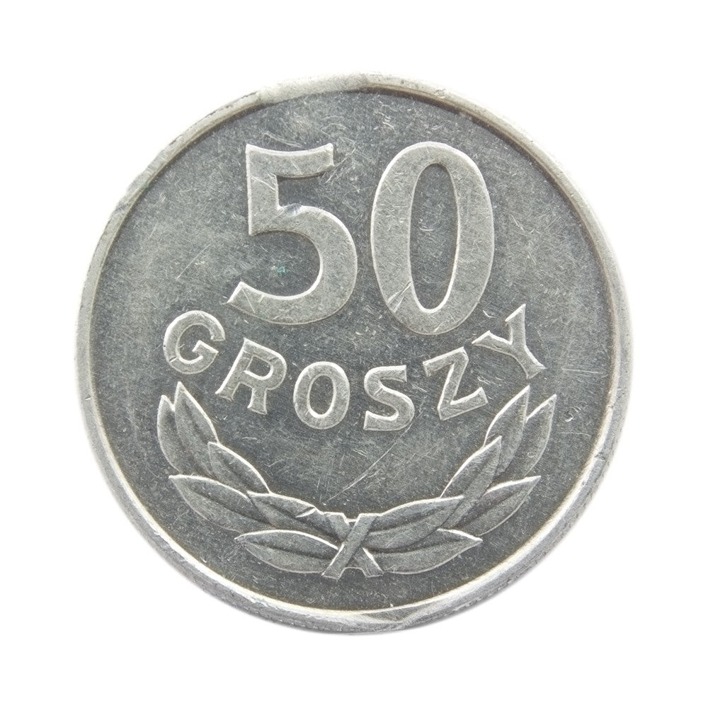 DESTRUKT 50 groszy 1986, stan 2-