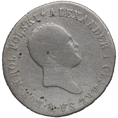 Królestwo Kongresowe, 1 złoty, 1819, stan 4