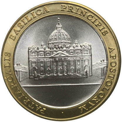 Medal WATYKAN PAPIEŻ JAN PAWEŁ II BIMETAL