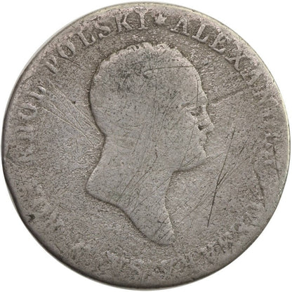 Polska 2 złote, 1816-1820, st. 6