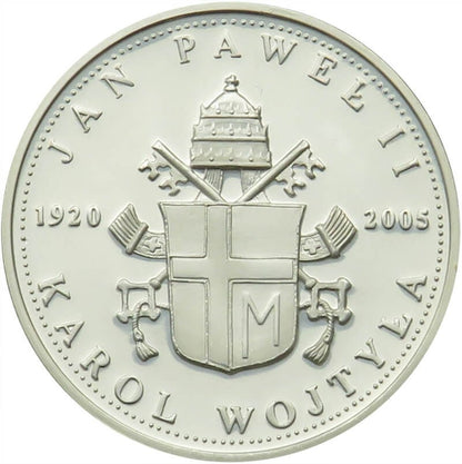 Polska, medal Jan Paweł II, Pielgrzymka do Polski, 2005 r.