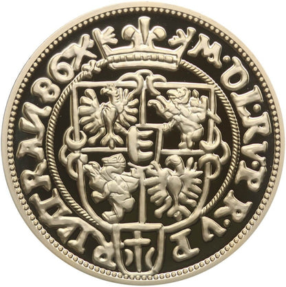 Replika  Dukat Koronny Stefana Batorego, platerowana