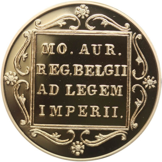 Replika  Dukat Powstania Listopadowego 1831, platerowana