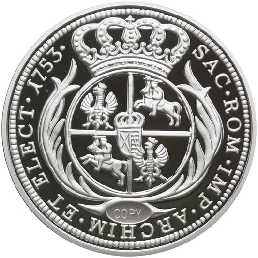 Replika  Talar Augusta III Sasa, platerowany