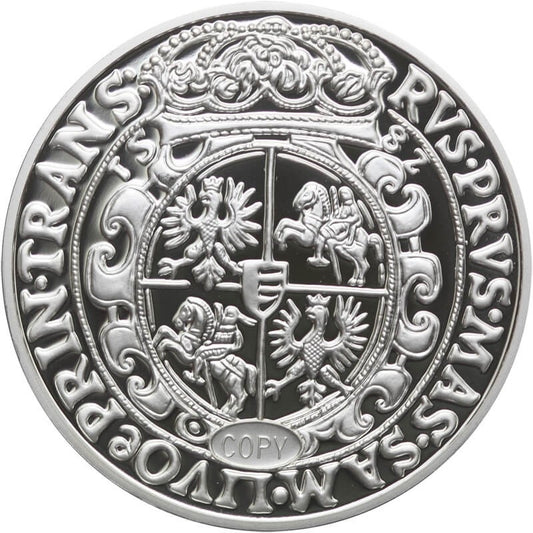 Replika  Talar Stefana Batorego, platerowana