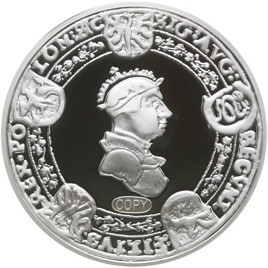 Replika  Talar Zygmunta I Starego, platerowana