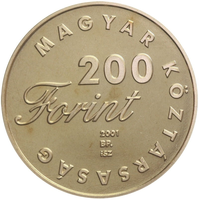 Węgry 200 forintów, 2001 Sándor Petőfi, „Janos Vitez”