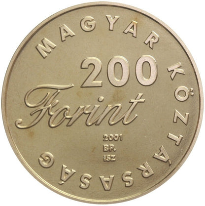 Węgry 200 forintów, 2001 Sándor Petőfi, „Janos Vitez”